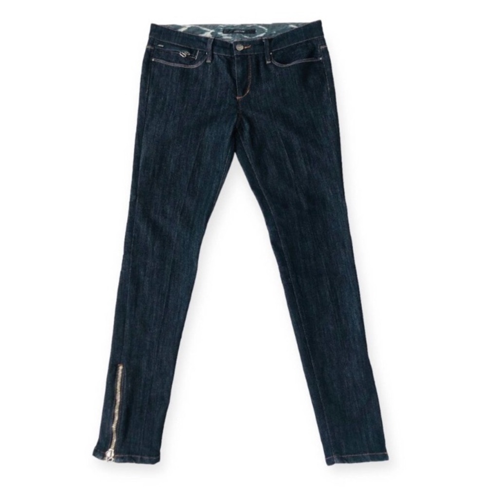 Joe’s Skinny Provocateur Dark Wash Zip Ankle Denim Size 27​​​
